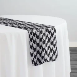 Lamour Prints Table Runner in Houndstooth