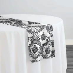 Lamour Prints Table Runner in Damask