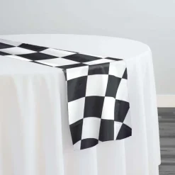 Lamour Prints Table Runner in 4"x4" Checker
