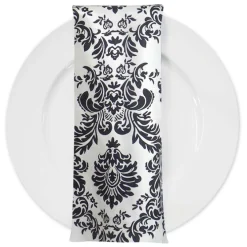 Lamour Print Table Napkin in Damask