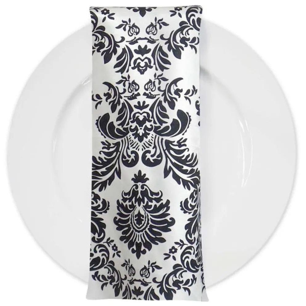 Lamour Print Table Napkin in Damask