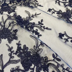 Laylani Lace Table Runner in Navy