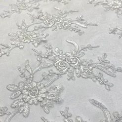 Laylani Lace (w/ Poly Lining) Table Napkin in White