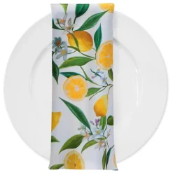 Lemon (Poly Print) Table Napkin