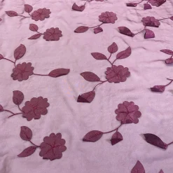 Lily Petal Table Linen in Plum