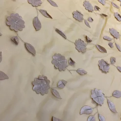 Lily Petal Table Runner in Gold