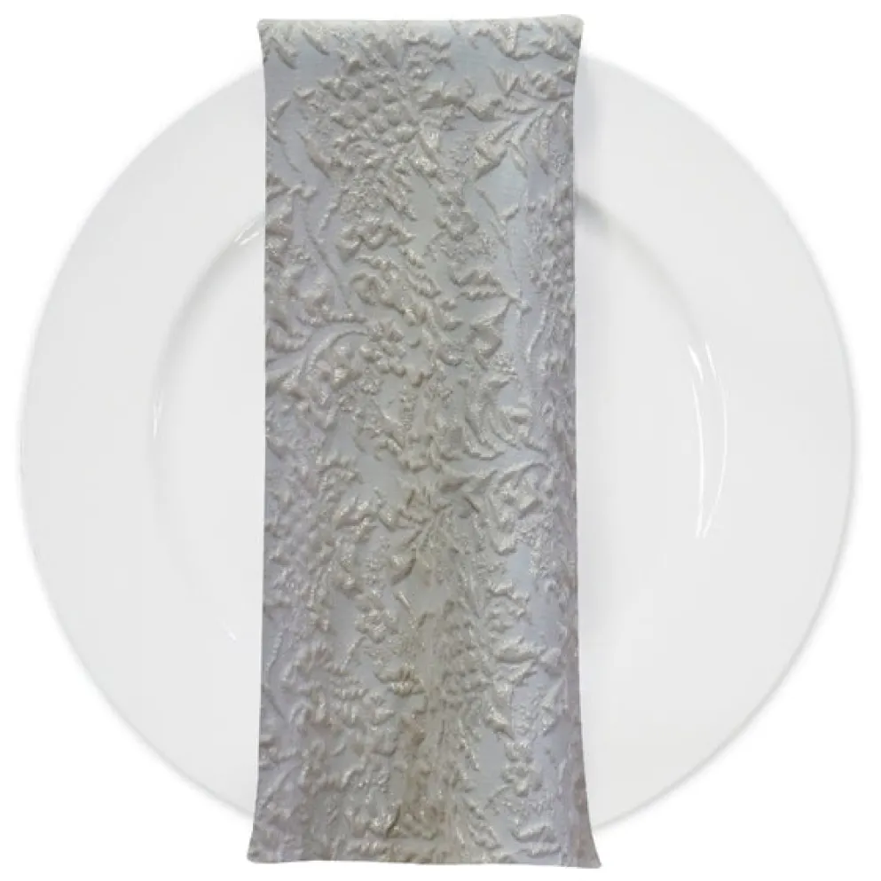 Lucia Jacquard Table Napkin in Ivory