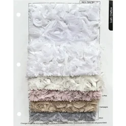 Lush Chiffon Table Linen in Silver