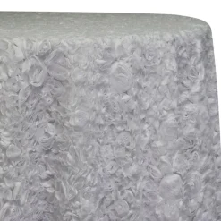 Lush Chiffon Table Linen in White