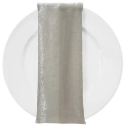 Lush Velvet Table Napkin in Bone