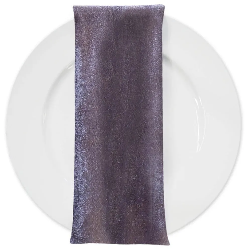 Lush Velvet Table Napkin in Heather