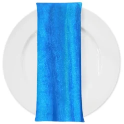 Lush Velvet Table Napkin in Turquoise
