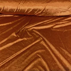 Lush Velvet Table Runner in Rust