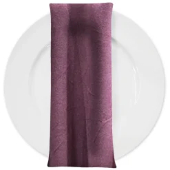 Luxury Plush Velvet Napkin in Mauve