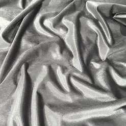 Luxury Plush Velvet Table Linen in Grey