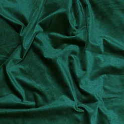 Luxury Plush Velvet Table Linen in Hunter Green