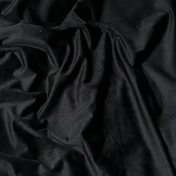 Luxury Plush Velvet Table Linen in Black