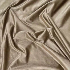 Luxury Plush Velvet Table Linen in Taupe