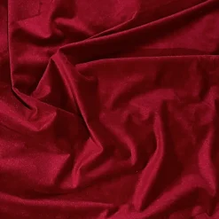 Luxury Plush Velvet Table Linen in Wine
