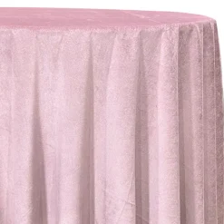 Luxury Plush Velvet Table Linen in Rose