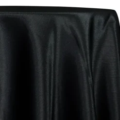 Luxury Satin Table Linen in Black