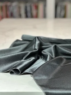 Luxury Satin Table Linen in Black