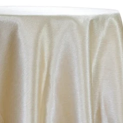 Luxury Satin Table Linen in Champagne
