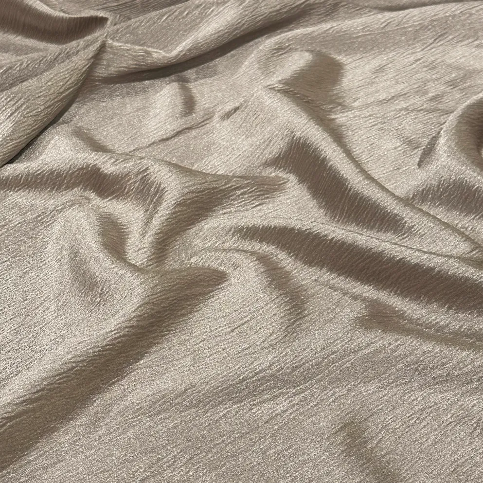 Luxury Satin Table Runner in Greystone