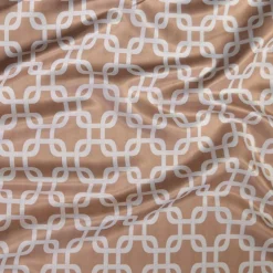 Lynx Print (Lamour) Table Linen in Taupe