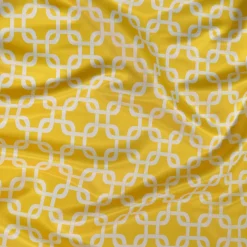 Lynx Print (Lamour) Table Runner in Yellow