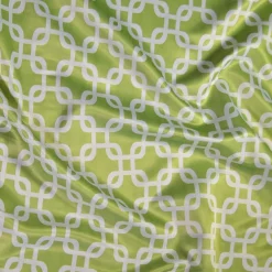 Lynx Print (Lamour) Table Runner in Avocado