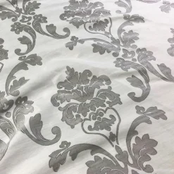 Madison Jacquard (Reversible) Table Linen in Silver