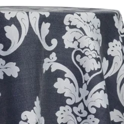 Madison Jacquard (Reversible) Table Linen in Navy
