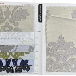 Madison Jacquard (Reversible) Table Linen in Champagne