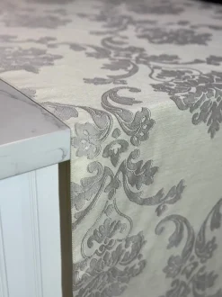Madison Jacquard (Reversible) Table Linen in Champagne