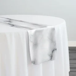 Marble (Poly Print) Table Runner