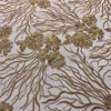 Marigold Sequins (w/ Poly Lining) Table Napkin in Rose Gold