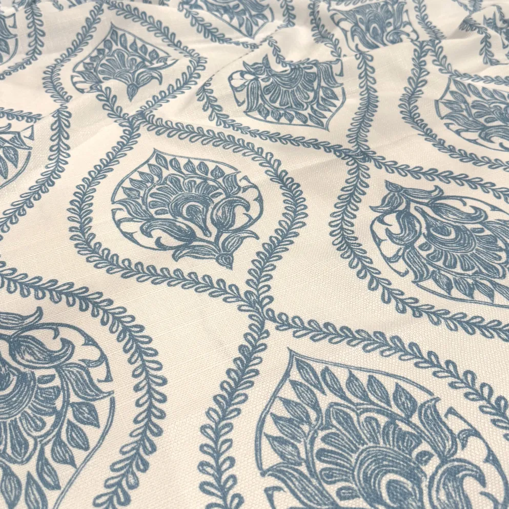Mayfair (Slub Print) Table Linen in Copen Perry