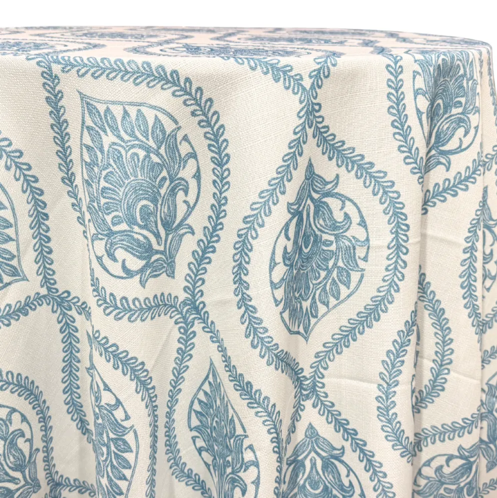 Mayfair (Slub Print) Table Linen in Copen Perry