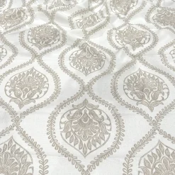 Mayfair (Slub Print) Table Linen in Taupe