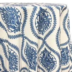 Mayfair (Slub Print) Table Linen in Royal