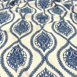 Mayfair (Slub Print) Table Linen in Royal