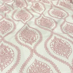 Mayfair (Slub Print) Table Napkin in Dusty Rose