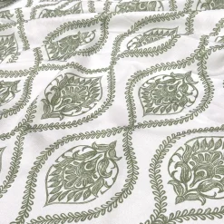 Mayfair (Slub Print) Table Napkin in Sage