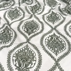 Mayfair (Slub Print) Table Napkin in Willow Green