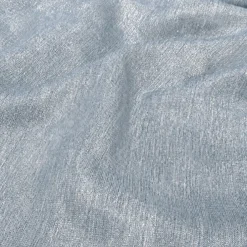 Metallic Burlap Table Napkins in Blue/Silver