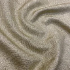 Metallic Burlap Table Runner in Champagne/Silver