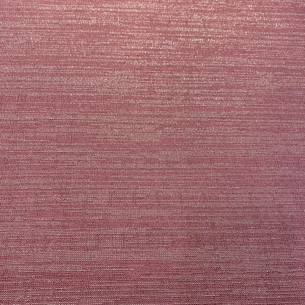 Metallic Burlap Table Runner in Orchid/Silver