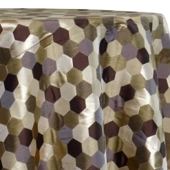 Metro Jacquard (Reversible) Table Linen in Copper
