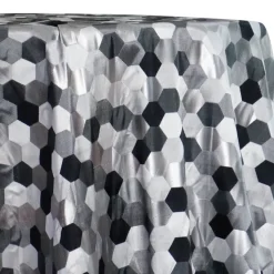 Metro Jacquard (Reversible) Table Linen in Charcoal